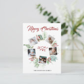Weihnachtsgrün Weihnachten - Collage (Stehend Vorderseite)