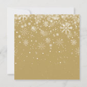 Weihnachtsgrün Wreath Elegante Moderner Chic Feiertagskarte (Rückseite)