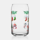 Weihnachtsgrundstücke 16 oz Konfektioniertes Glas (Links)