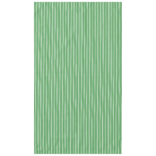 Weihnachtsgrüne und weiße Streifen Tischdecke (Vorderseite)