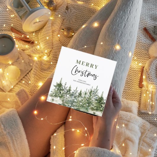 Weihnachtsgrüner Baum | Frohe Weihnachten