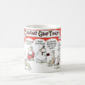 Weihnachtsgruppentherapie Kaffeetasse (Mittel)