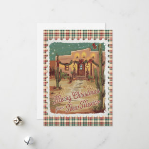 Weihnachtsgruß aus New Mexico Weihnachtskarte Feiertagskarte