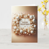 Weihnachtsgruß - Ein Nol ë der Glanz Karte (Gelbe Blume)