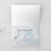 Weihnachtsgruß-Karte Feiertagskarte (Innenseite)