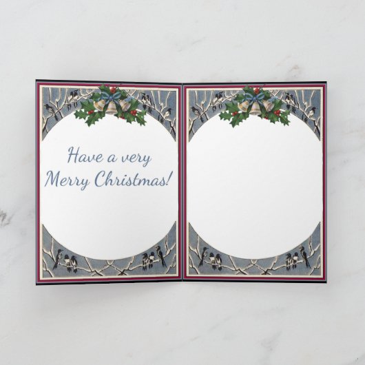 Weihnachtsgruß-Karte Feiertagskarte (Innenseite)