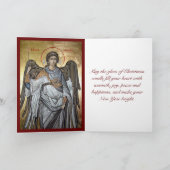 Weihnachtsgruß-Karten Feiertagskarte (Innenseite)