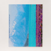 Weihnachtsgruß Lake Tekapo Neuseeland Puzzle (Vertikal)