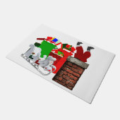 Weihnachtsgruß Türmatte (Schrägansicht)