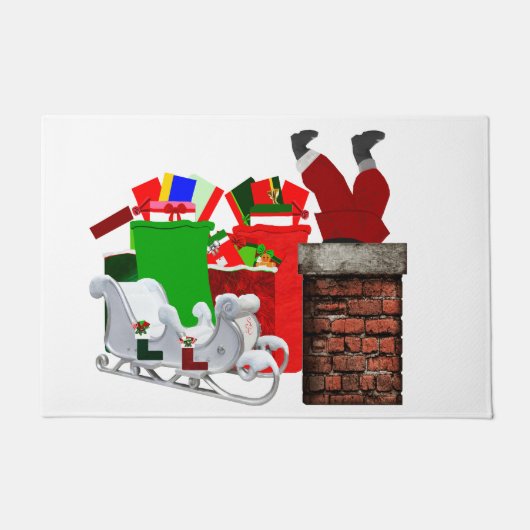 Weihnachtsgruß Türmatte (Vorderseite)