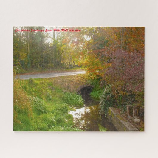 Weihnachtsgruß von Mile Mill Kilcullen Puzzle (Horizontal)