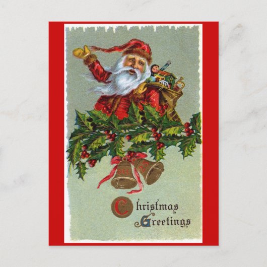 Weihnachtsgruß Weihnachten Postkarte (Vorderseite)