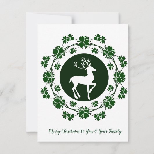 Weihnachtsgrüße (Rückseite)