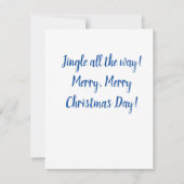 Weihnachtsgrüße (Rückseite)