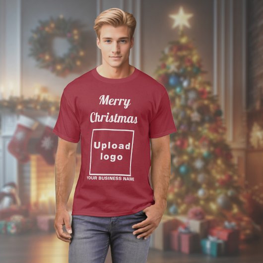 Weihnachtsgrüße am T - Shirt von Maroon