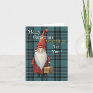 Weihnachtsgrüße an Sie Feiertagskarte