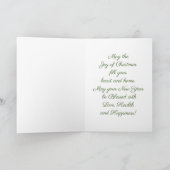 Weihnachtsgrüße Angel Feiertagskarte (Innenseite)