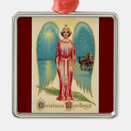 Weihnachtsgrüße Angel Keramik Ornament