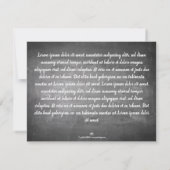 Weihnachtsgrüße auf dem Chalk Board (Rückseite)