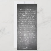 Weihnachtsgrüße auf der Kreidetafel (Rückseite)