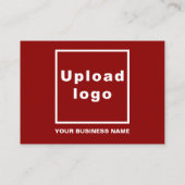 Weihnachtsgrüße auf der Red Enclosure Card Begleitkarte (Rückseite)