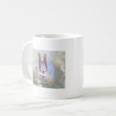 Weihnachtsgrüße aus lustigem Eichhörnchen Kaffeetasse (Vorderseite Links)