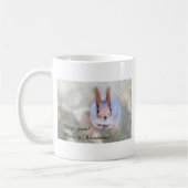 Weihnachtsgrüße aus lustigem Eichhörnchen Kaffeetasse (Links)