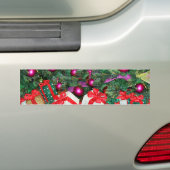 Weihnachtsgrüße_ Autoaufkleber (Auf Auto)