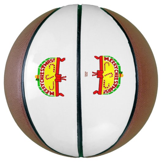 Weihnachtsgrüße Basketball (Vertikal)