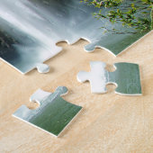 Weihnachtsgrüße Bridal Veil Fall Neuseeland Puzzle (Seite)