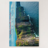 Weihnachtsgrüße Cliffs of Moher Irland Puzzle (Vertikal)