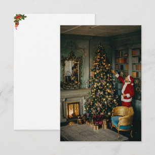 Weihnachtsgrüße Dankeskarte