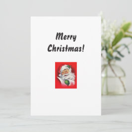 Weihnachtsgrüße Dankeskarte