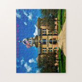 Weihnachtsgrüße - Davenport Iowa Puzzle (Vertikal)