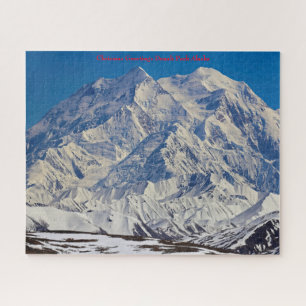 Weihnachtsgrüße Denali National Park Alaska. Puzzle