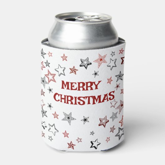 Weihnachtsgrüße Dosenkühler (Kanne Vorderseite)