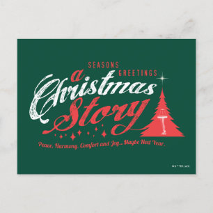 Weihnachtsgrüße - Eine Weihnachtsgeschichte Feiertagspostkarte