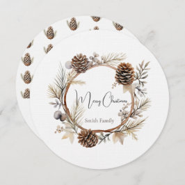 Weihnachtsgrüße Einladung