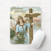 Weihnachtsgrüße Engel Mousepad (Mit Mouse)