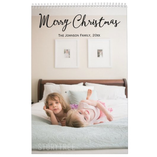 Weihnachtsgrüße Familienkalender Kalender (Titelbild)
