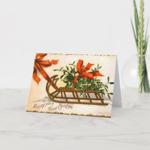 Weihnachtsgrüße Feiertagskarte