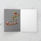 Weihnachtsgrüße Feiertagskarte (Innenseite)
