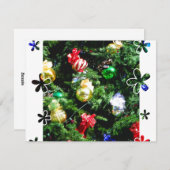 Weihnachtsgrüße_ Feiertagskarte (Vorne/Hinten)