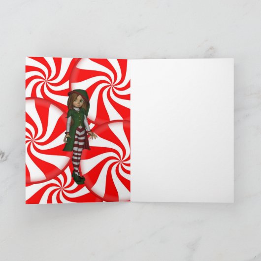 Weihnachtsgrüße Feiertagskarte (Innenseite)