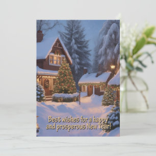 Weihnachtsgrüße Feiertagskarte