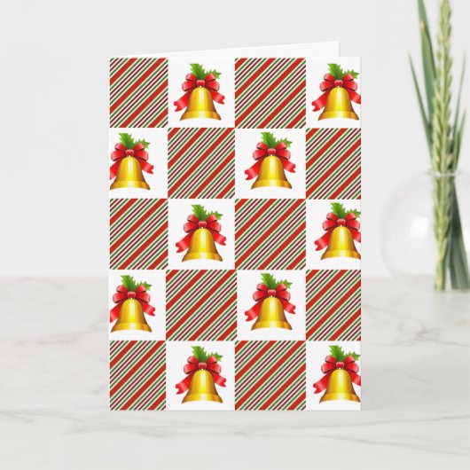 Weihnachtsgrüße Feiertagskarte (Vorderseite)