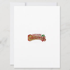 Weihnachtsgrüße Feiertagskarte