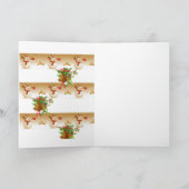 Weihnachtsgrüße Feiertagskarte (Innenseite)