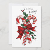 Weihnachtsgrüße Feiertagskarte (Vorderseite)