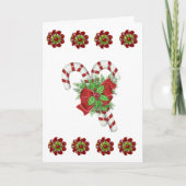 Weihnachtsgrüße Feiertagskarte (Vorderseite)